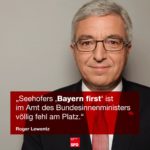Roger Lewentz von der SPD Rheinland-Pfalz und 'Bayern first'